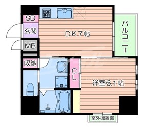 SOAR ESAKA EASTの物件間取画像